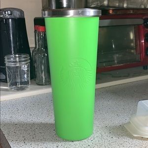 Green Starbucks Cup